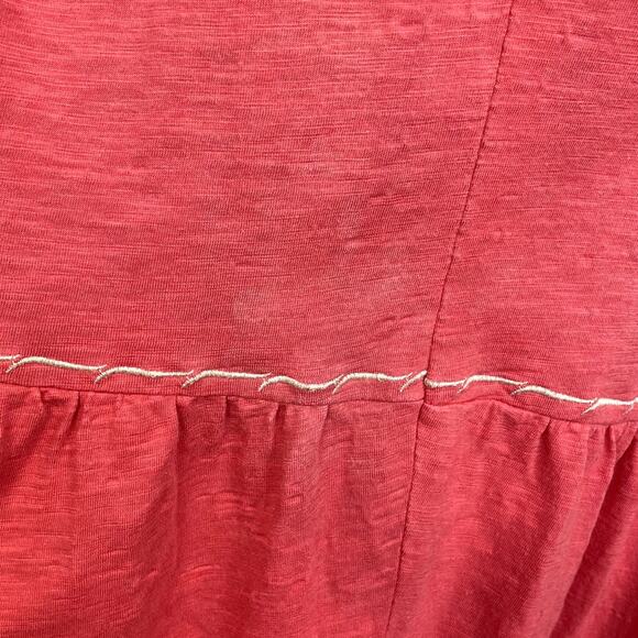 J.Jill Cotton Modal Embellished Tank Midi Dress Size Small Petite Boho Resort - Picture 10 of 15